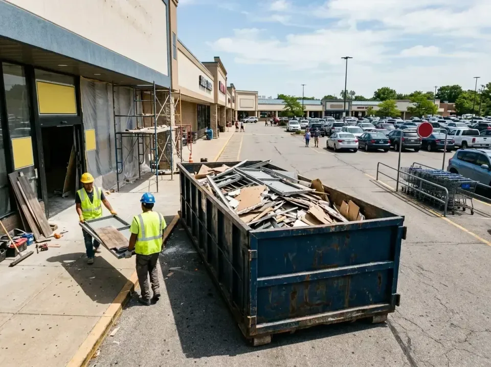 retail-store-renovation-debris-003 — frequently asked questions, Roll-off Dumpster Rentals in Rising Sun, IN